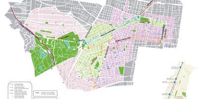 Térkép Mexico City kerékpár