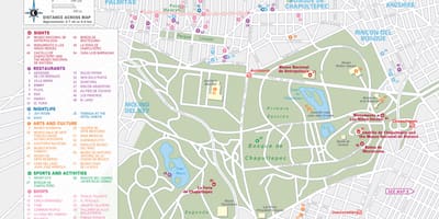 Térkép Mexico City polanco